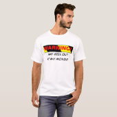 警告 Tシャツ (正面フル)