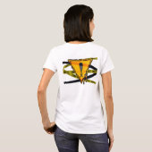警告 Tシャツ (裏面フル)