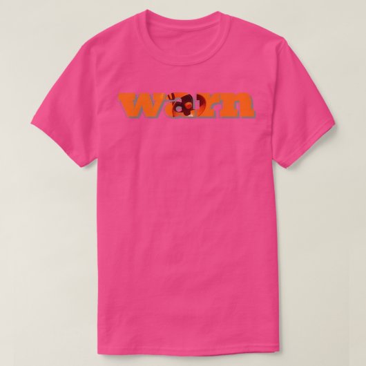 警告 Tシャツ (デザイン正面)