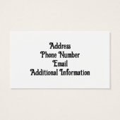 警告Gerbil名刺 (裏面)