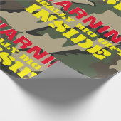 '警告Really Bight Gift Rapping紙 ラッピングペーパー (角)