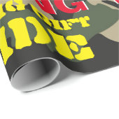 '警告Really Bight Gift Rapping紙 ラッピングペーパー (ロールコーナー)