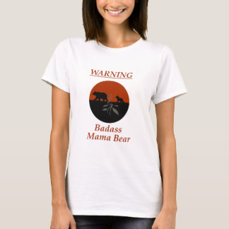 '警告s:バダスママベア tシャツ