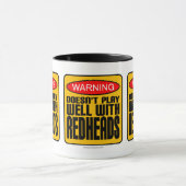 警告s:赤毛遊が悪い マグカップ (中央)