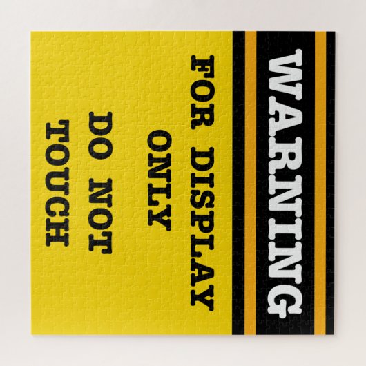 警告s for DisplayのみTouch ジグソーパズル (横)