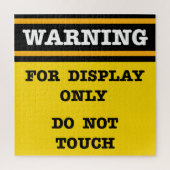 警告s for DisplayのみTouch ジグソーパズル (縦)