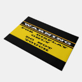 警告s for DisplayのみTouch ドアマット (アングル)