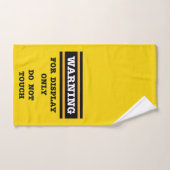 警告s for DisplayのみTouch ハンドタオル (ハンドタオル)