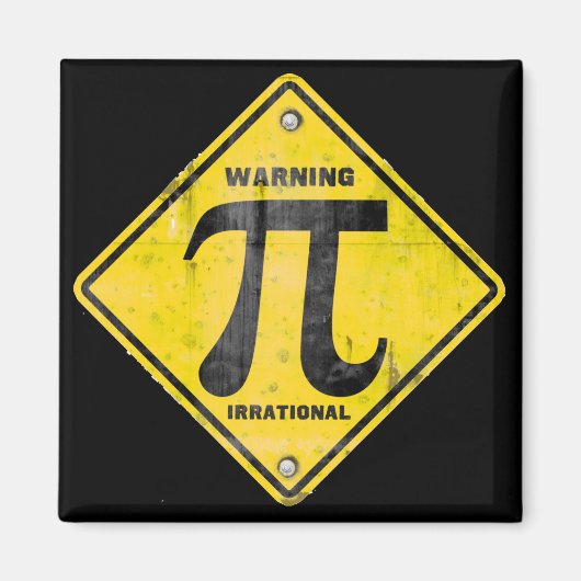 警告s:PiはIrrational マグネット (正面)