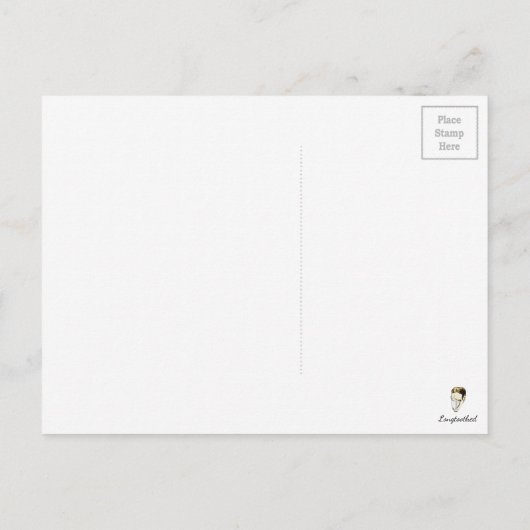 警図解入りの、写真付きの察ニュースJack the Ripper ポストカード (裏面)