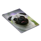 警報の子鹿のパグ ノートブック (右側)