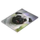 警報の子鹿のパグ ノートブック (左側)