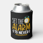 警報を学校の最後おもしろいの日に設定する 缶クーラー (缶正面)