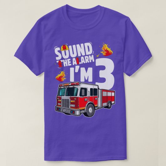 警報を発する Tシャツ (デザイン正面)