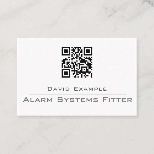 警報セキュリティ会社代表者 名刺 (正面)