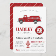 警報トラック誕生日パーティーを任意の年齢で鳴らす