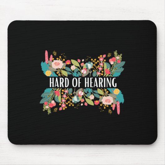 警報懸命及び認識度デザイン マウスパッド (正面)