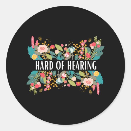 警報懸命及び認識度デザイン ラウンドシール (正面)