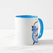 警報時計朝 マグカップ (正面右)