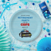 警官おもしろいが現れるまでは良いパーティーではない ペーパープレート (パーティー)