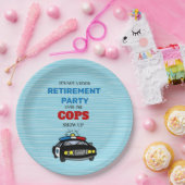警官おもしろいが現れるまでは良いパーティーではない ペーパープレート (パーティー)