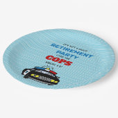 警官おもしろいが現れるまでは良いパーティーではない ペーパープレート (アングル)