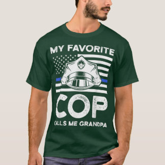 警官お気に入りのが俺に警察署のグランドと呼ぶ Tシャツ