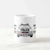 警官があなたの緊急事態にいかに答えるか コーヒーマグカップ (中央)