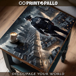 警官が君に市を保護見る 薄葉紙