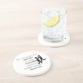 警官が贈り物をジョークにする コースター (側面)