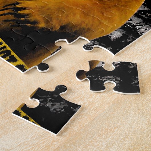 警官くま! ジグソーパズル (側面)