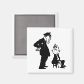 警官と泥棒 マグネット (正面/裏面)