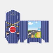 警官と盗賊バースデーパーティーゲストサンキューサンキュー フェイバーボックス (折り畳みなし)