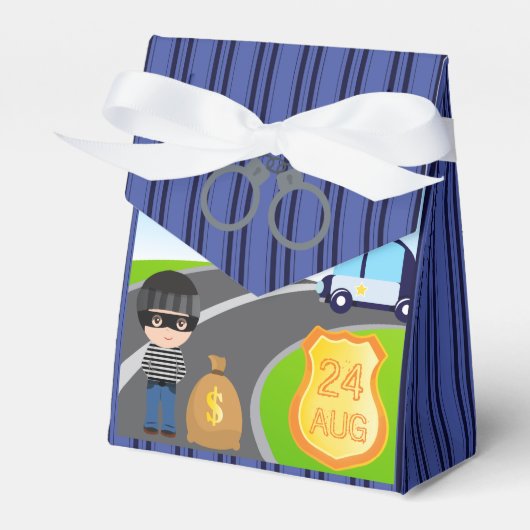 警官と盗賊バースデーパーティーゲストサンキューサンキュー フェイバーボックス (正面サイド)