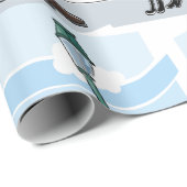 警官と黒猫 ラッピングペーパー (ロールコーナー)