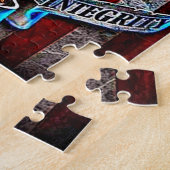 警官のパズル ジグソーパズル (側面)