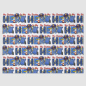 警官のパパのヒーロー 薄葉紙 (正面)