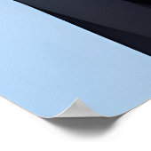 警官の制服を着た狼 | AIアートポスター ポスター (角)