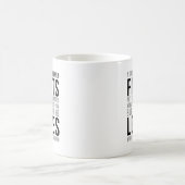 警官の引用文 コーヒーマグカップ (中央)