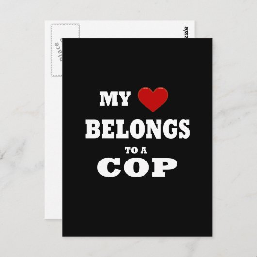 警官の愛 ポストカード (正面/裏面)