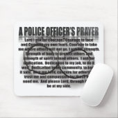 警官の祈りの言葉 マウスパッド (マウス)