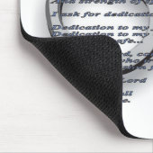 警官の祈りの言葉 マウスパッド (コーナー)