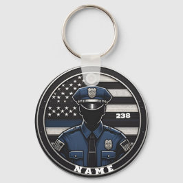 警官キーチェーン キーホルダー