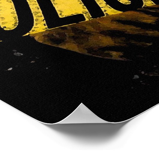 警官ベア！ ポスター (角)