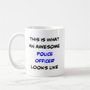 警官素晴らし コーヒーマグカップ