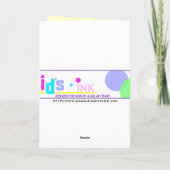 警官 カード (裏面)