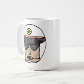 警官 コーヒーマグカップ (正面左)