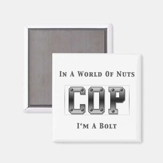 警官 マグネット (正面/裏面)