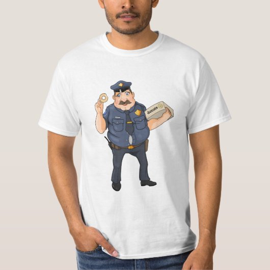 警官 Tシャツ (正面)