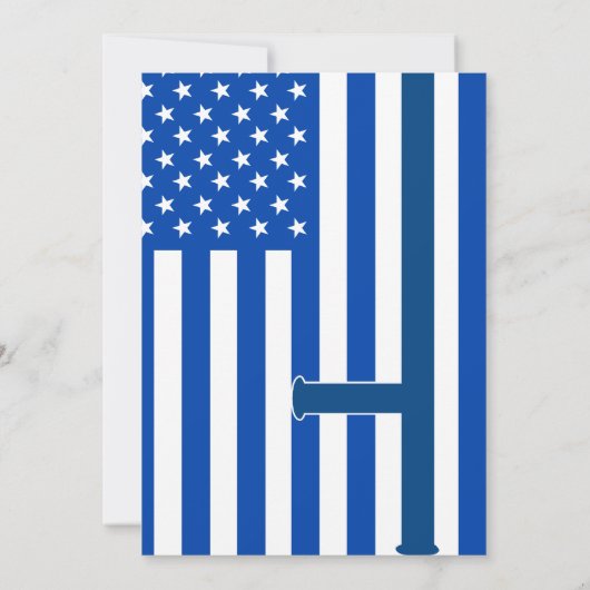 警察おもしろいの退職を凍結する 招待状 (裏面)